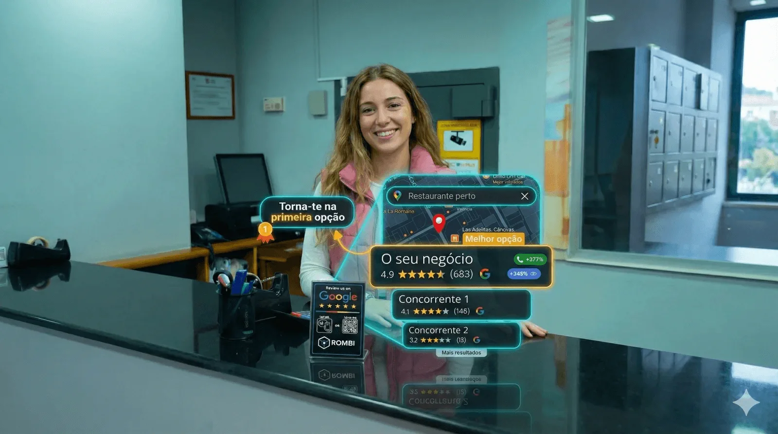 ROMBI® — o teu negócio na primeira posição do Google